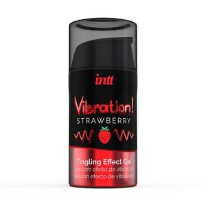 LÍQUIDO VIBRADOR EFECTO CALOR SABOR A FRESA