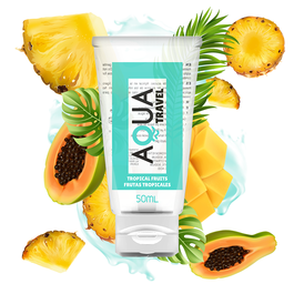 LUBRICANTE BASE AGUA SABOR FRUTAS TROPICALES 50ML