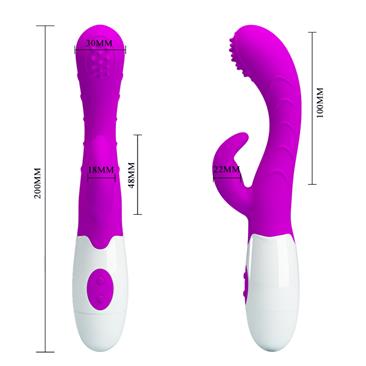 ARTHUR VIBRADOR CLÍTORIS Y PUNTO G FUCSIA - Imagen 2