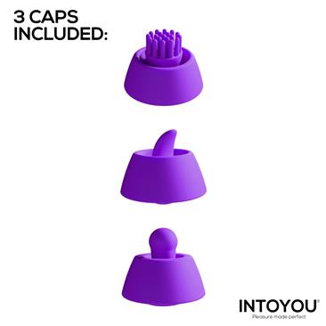 SITER VIBRADOR CON LENGUA TRIPLE FUNCIÓN + 2 CABEZALES - Imagen 4
