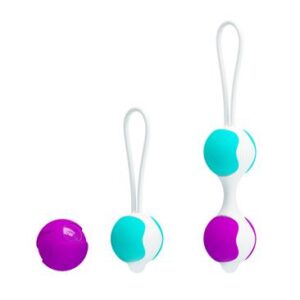 BOLAS CHINAS KEGEL ROSA Y AZUL