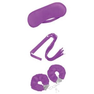 KIT BONDAGE PRINCIPIANTES LILA 3 PIEZAS