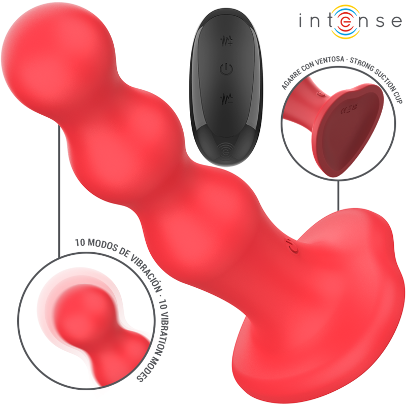 CODY VIBRADOR CON VENTOSA Y CONTROL REMOTO