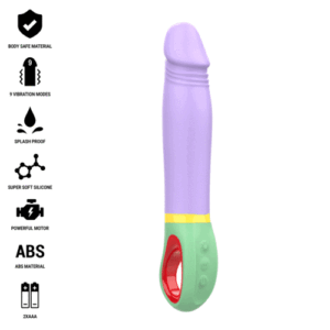 VELMA VIBRADOR CLASICO MORADO