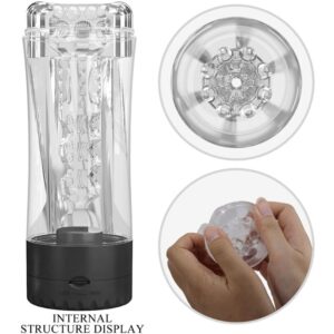MASTURBADOR VIBRADOR TAMARA TRANSPARENTE
