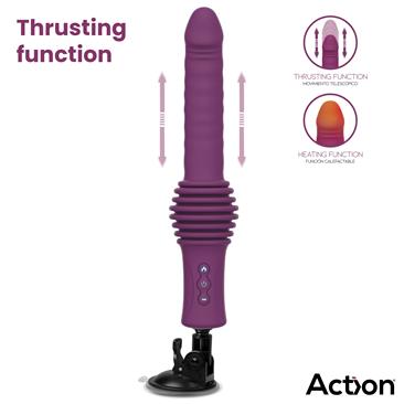 ROXER SEX MACHINE CON VIBRACIÓN, THRUSTING, EFECTO CALOR Y CONTROL REMOTO - Imagen 2