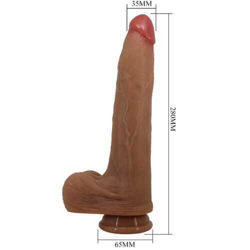 ADLEY DILDO SUPER REALÍSTICO 28CM - Imagen 3