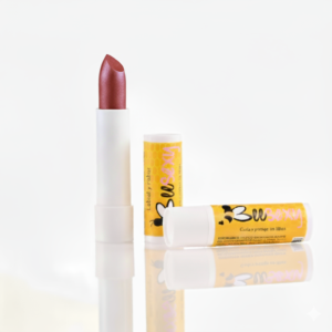 BARRA DE LABIOS COLOR TERRACOTA METALIZADO