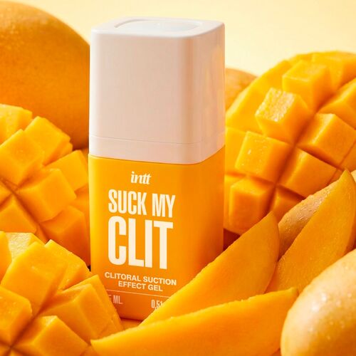 GEL CON EFECTO SUCCIÓN & VIBRACIÓN Y SABOR MANGO TROPICAL - Imagen 2