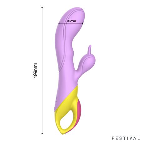 LILY VIBRADOR 10 FUNCIONES USB MÁGNETICO - Imagen 3
