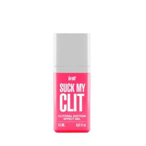 GEL CON EFECTO SUCCIÓN & VIBRACIÓN Y SABOR A FRESA SALVAJE