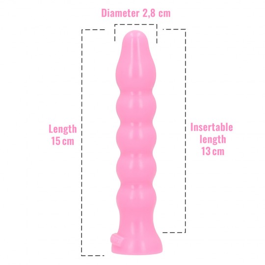 ANAL GAIO 15CM COLOR ROSA - Imagen 2